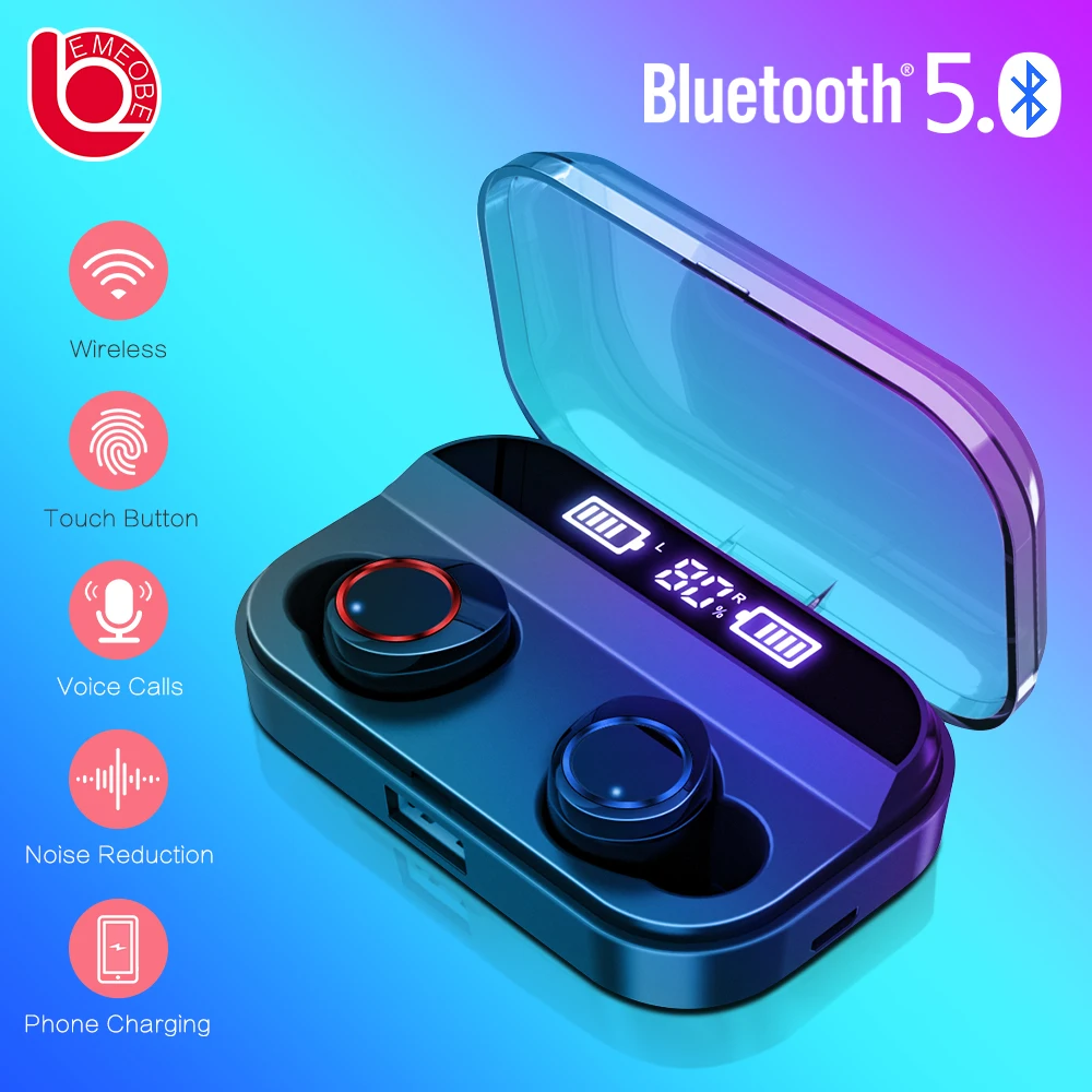 EMEOBE X11 TWS Bluetooth наушники Беспроводные спортивные бас для Iphone Xiaomi Huawei Samsung |