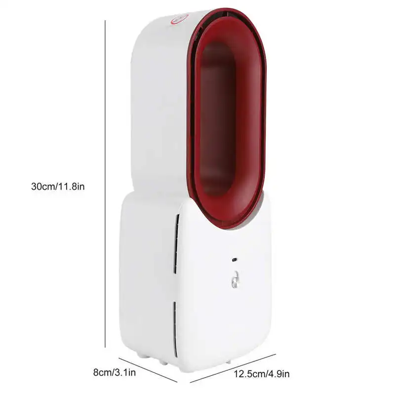 

Room Heater Air Warmer Heater Bladeless Desktop Cooler Fast Heating Cooling Fan for Home Office CN Plug 220V