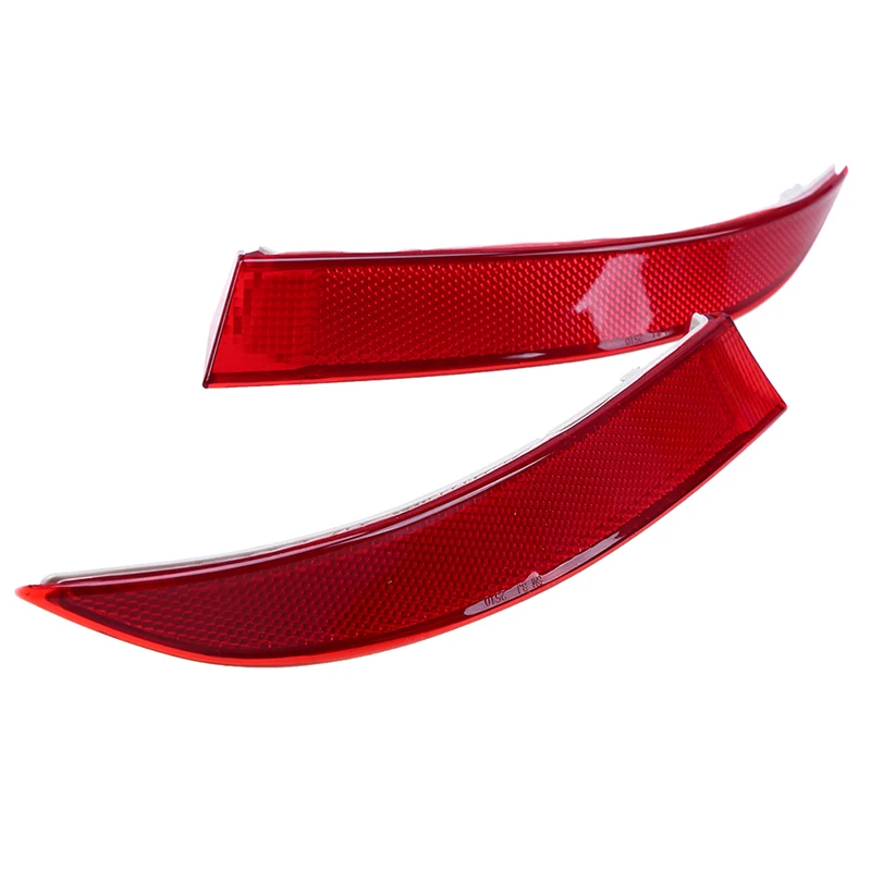 Отражатель заднего бампера posbay с красными линзами стоп-сигнал парковочная