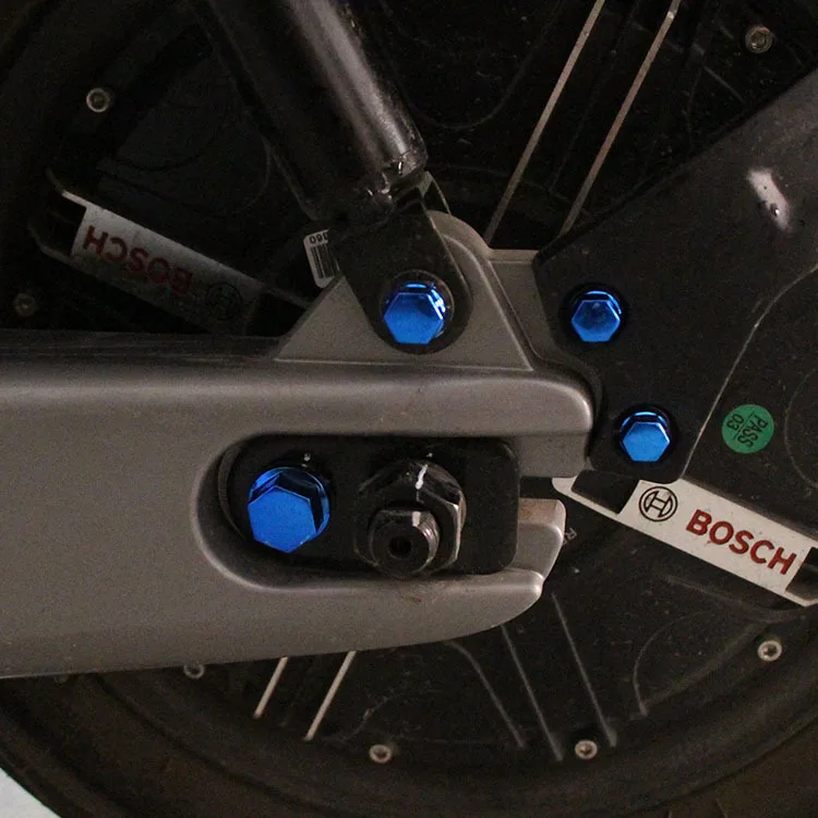 30 шт./компл. гайка мотоцикла болт Кепки крышка Декор Centro к рулю велосипеда