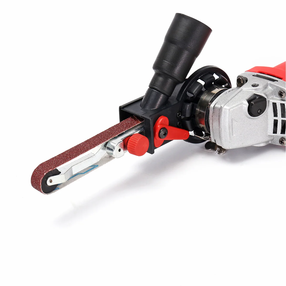 Шлифовальный ленточный адаптер Drillpro 800 Вт для электрошлифовальной машины 100 мм 4