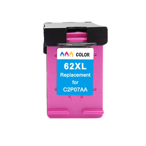 1 Color 2PK совместимый картридж с чернилами 62XL для hp62 62 5640 5660 7640 5540 5544 5545 5546 5548 Officejet 5740 5741 5742 5743 5744 - Цвет: 1 Color