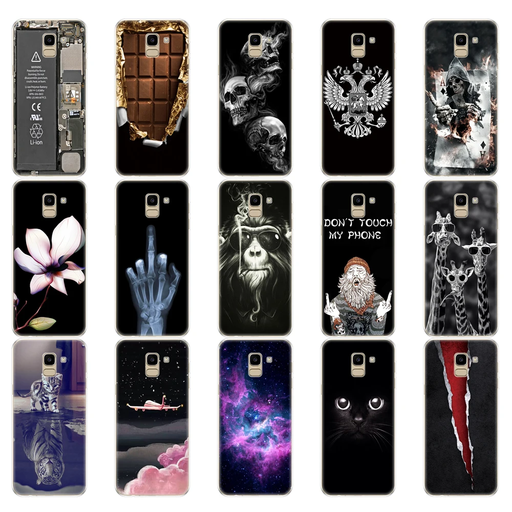Case For Samsung J6 2018 Case EU J600 J600F SM-J600F Soft TPU Cover For Samsung Galaxy J6Plus 2018 J6+ J 6 Plus J610 J610F