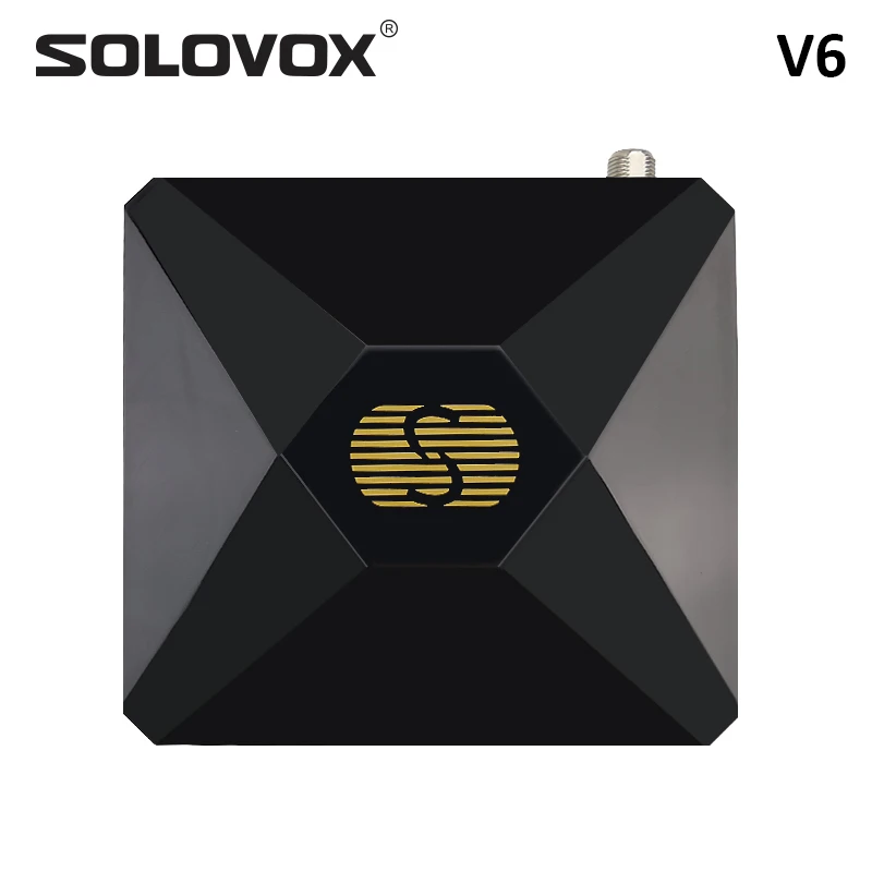 SOLOVOX V6 10 шт. Мини HD DVB S2 Ali3511 спутниковый ТВ приемник Поддержка M3U MARSX декодер Xtream USB