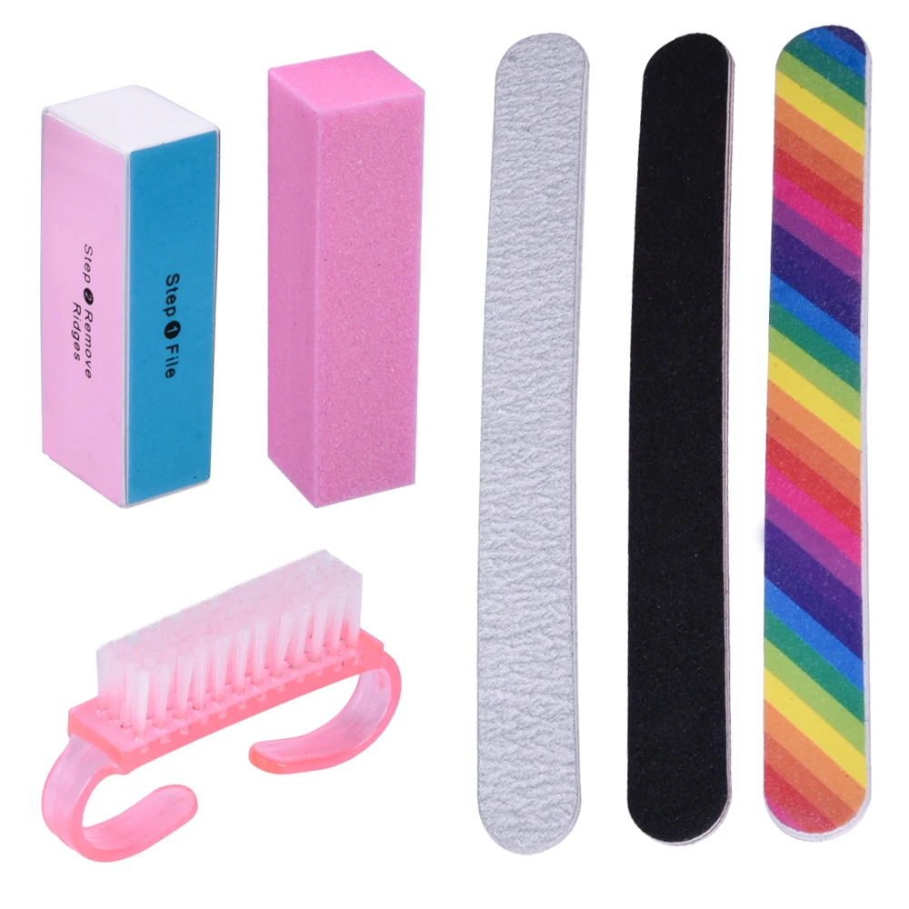 Набор для маникюра пилки ногтей шлифовальный инструмент полировка кутикулы