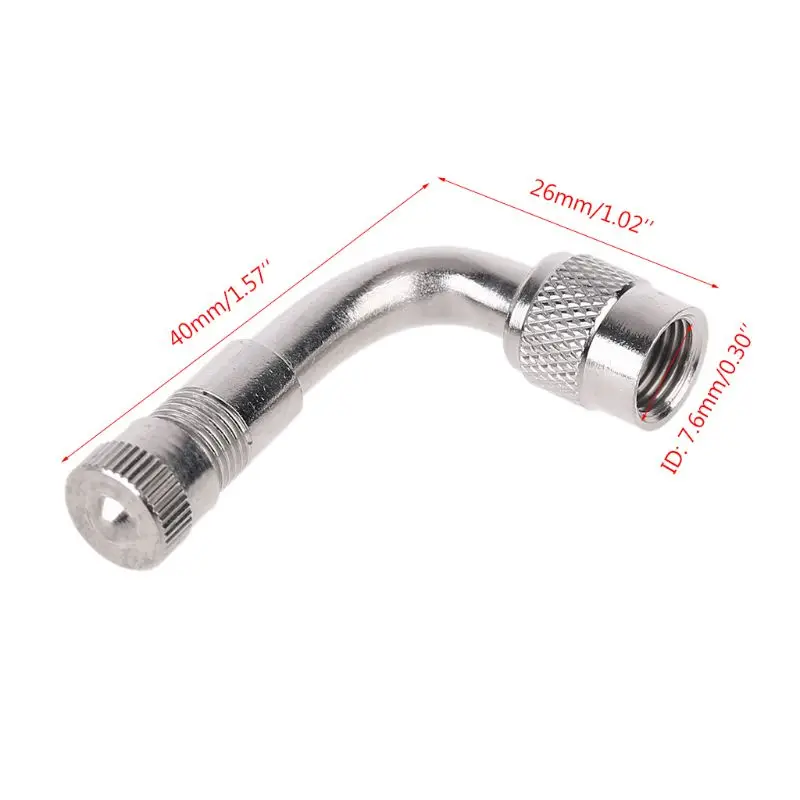 

Tire -Valve Stems Extenders 90 degree Universal Wheel Tyre-Valve Extender Adapter for Motorcycle Car Bike Scooter
