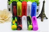 1000pcslot mini soft colorful silicone case protective skin two nodesingle node cover storage bag for 1 x 20700 battery