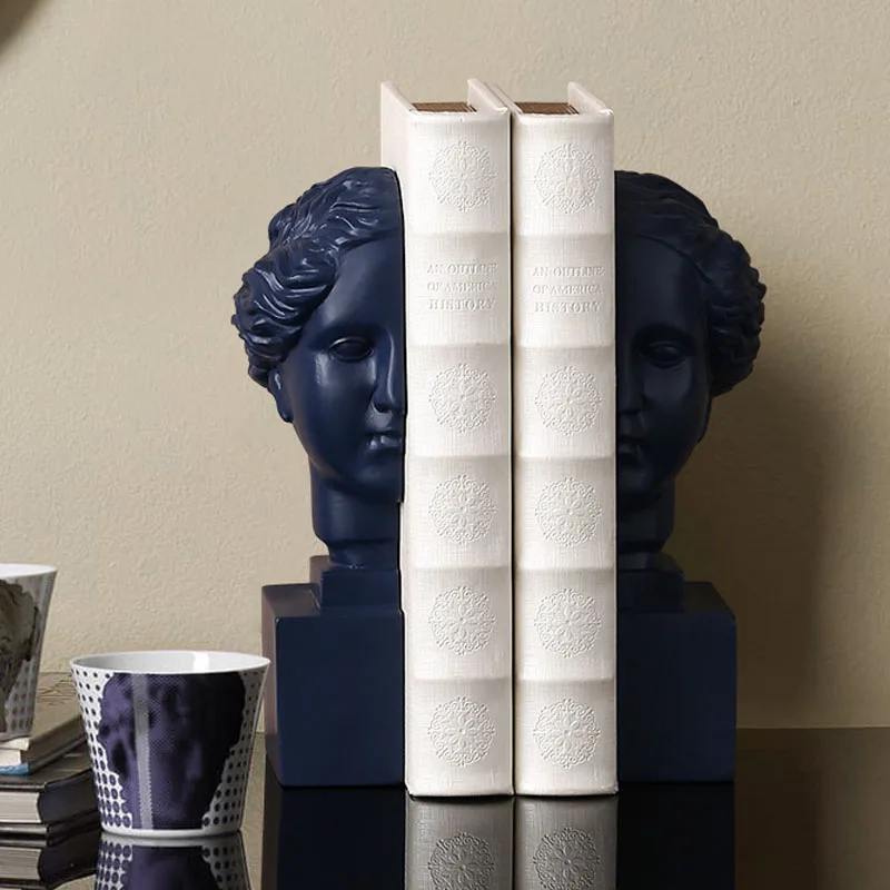 Stongwell скандинавский Венера Аватар Скульптура книжные концы Смола современное