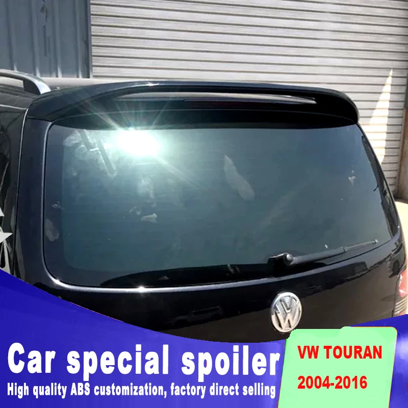 Спойлер с большими крыльями на крышу заднего окна для Volkswagen touran