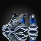 Мужские кроссовки, новинка 2021, модные кроссовки с высоким верхом, повседневная спортивная обувь, высококачественные Нескользящие мужские кроссовки для бега