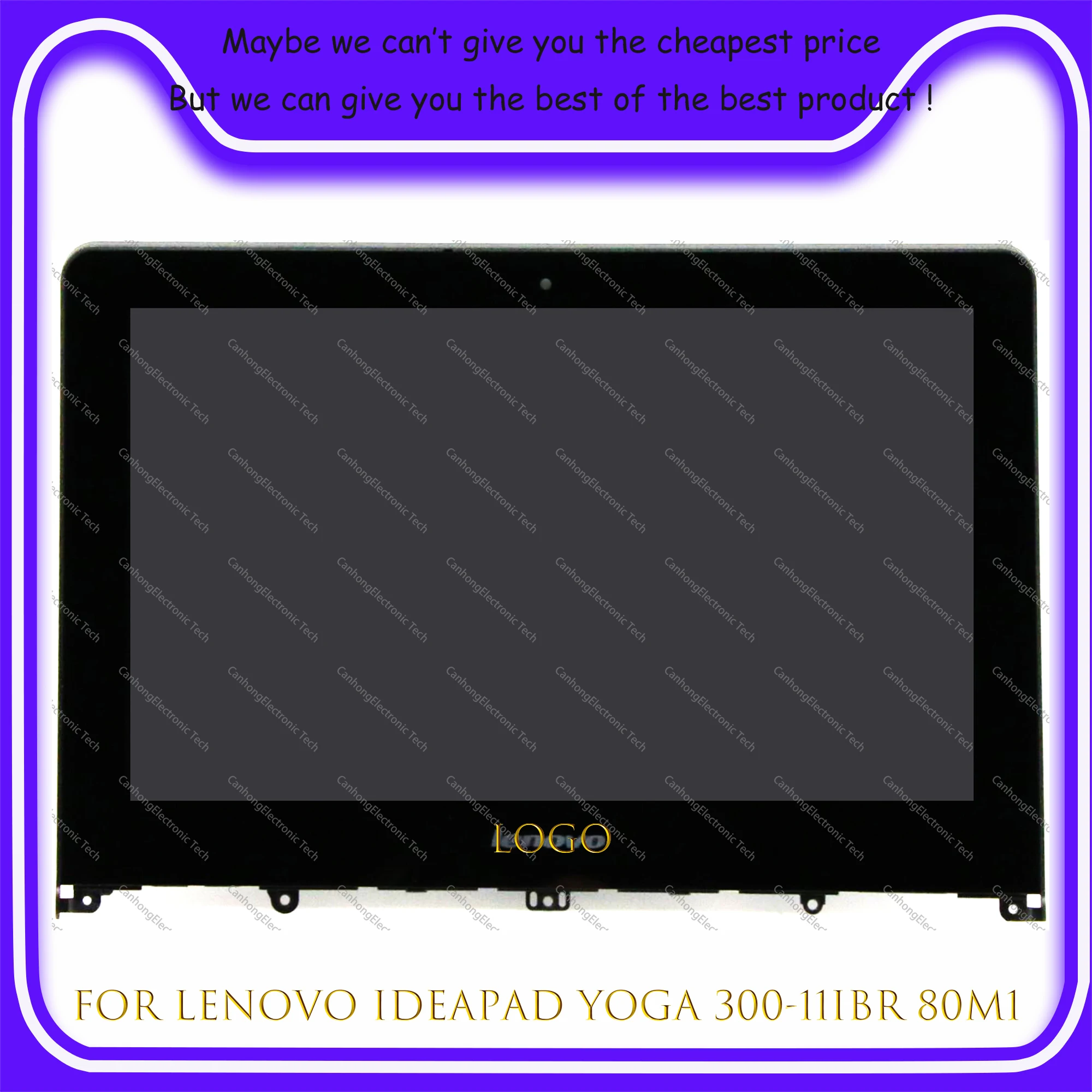 

11.6 Inch HD For Lenovo Ideapad Yoga 300-11IBR 80M1 IBY 80M0 Laptop LED Touch Screen Display Digitizer Amessbly
