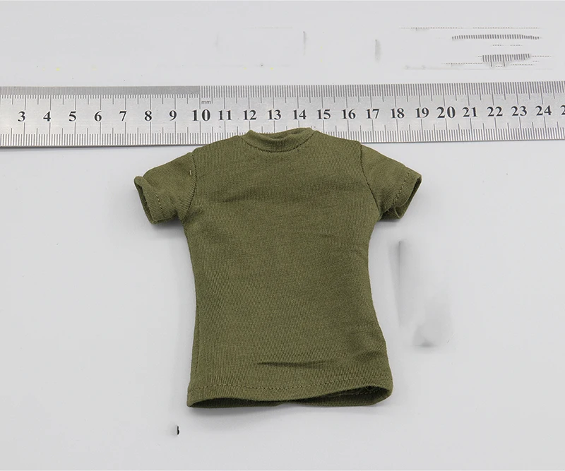 Масштаб 1/6 военная зеленая футболка морской пехоты модели для 12 фигурок тела
