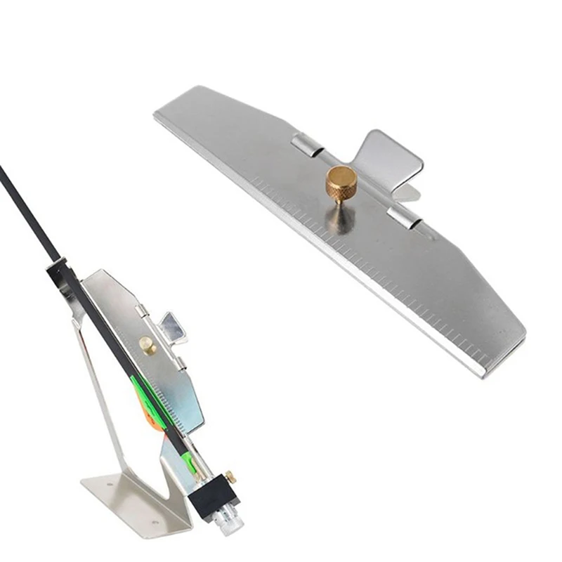 

Outdoor Silver Arrow Clip Clamps Aluminum Alloy Archery Arrow Fletching Jig Replacement Aluminum Sports Accessories