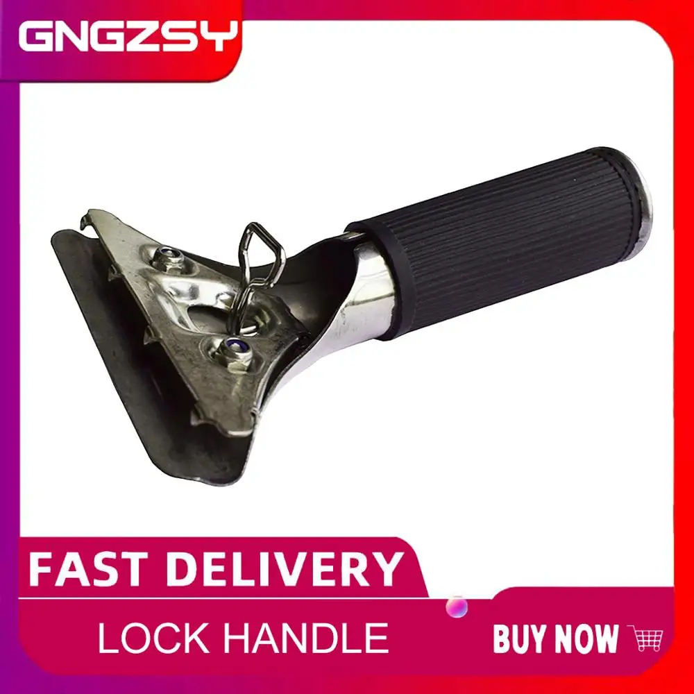 Нержавеющая сталь ручка для Bluemax скребок мытья окна Стекло очиститель