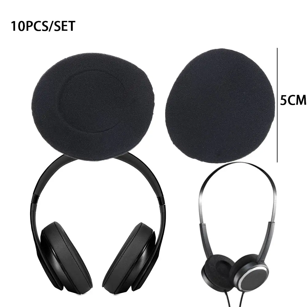Хит продаж 10 шт./лот Замена амбушюры для наушников подушечки Губка Подушка из