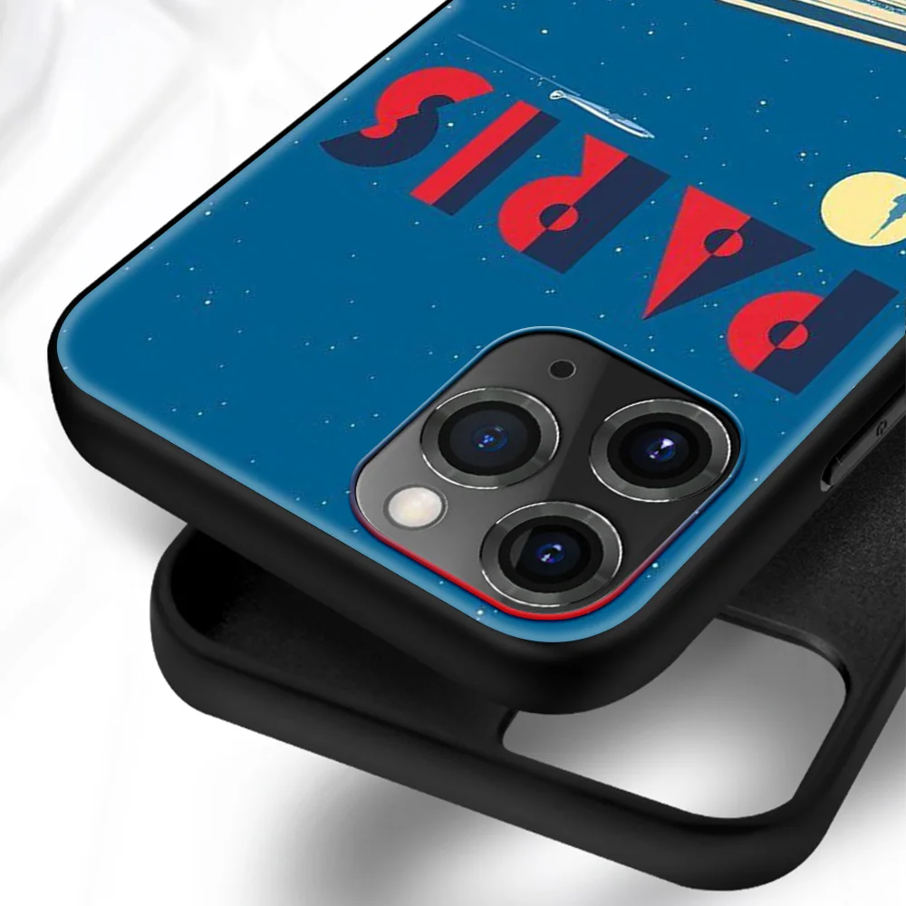 Чехол для телефона Apple iPhone 11 13 12 Pro Max Mini X XS XR 6 6S 7 8 Plus 5 цветов (2020) Постер путешествий