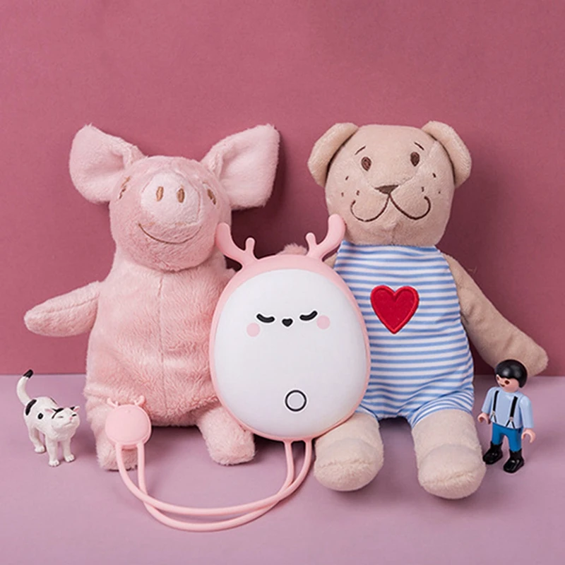 2 комплекта милые USB аккумуляторные грелки для рук карманные мини-грелки с
