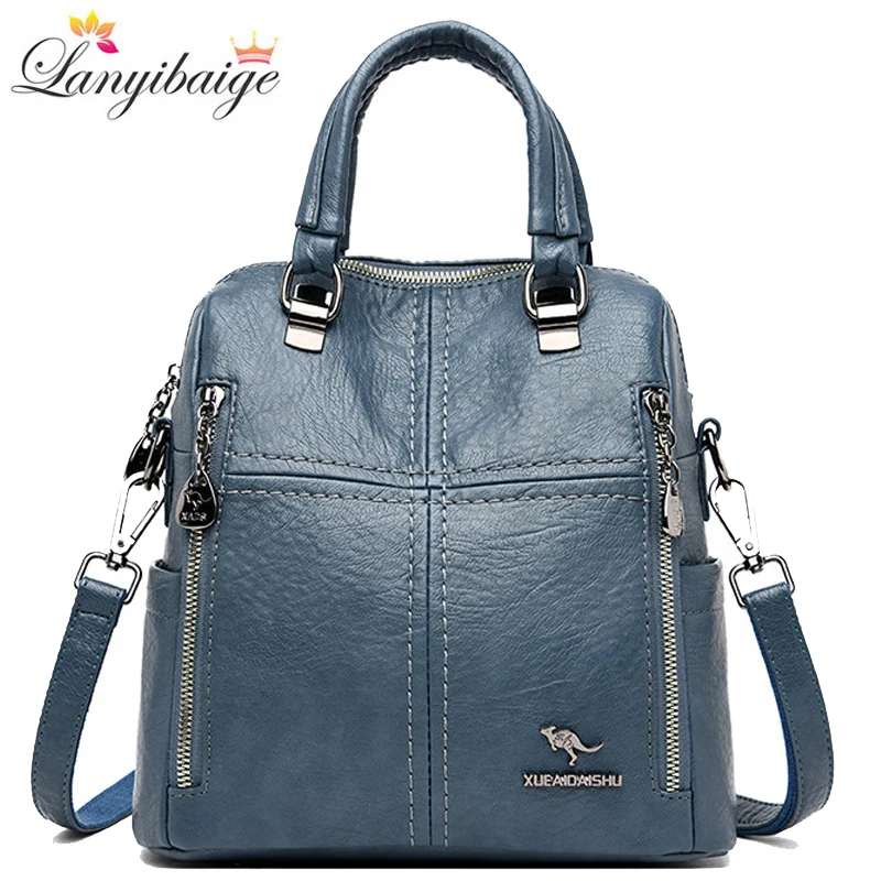 Рюкзак женский кожаный школьный 2021 |