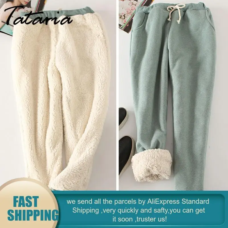 Женские зимние теплые брюки 2020 женские Плотные хлопковые корейские повседневные