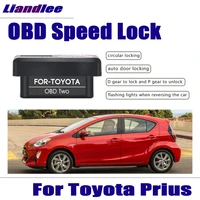 liandlee auto obd speed lock for toyota prius 2008 2013201420152016 plug and play profession car door device