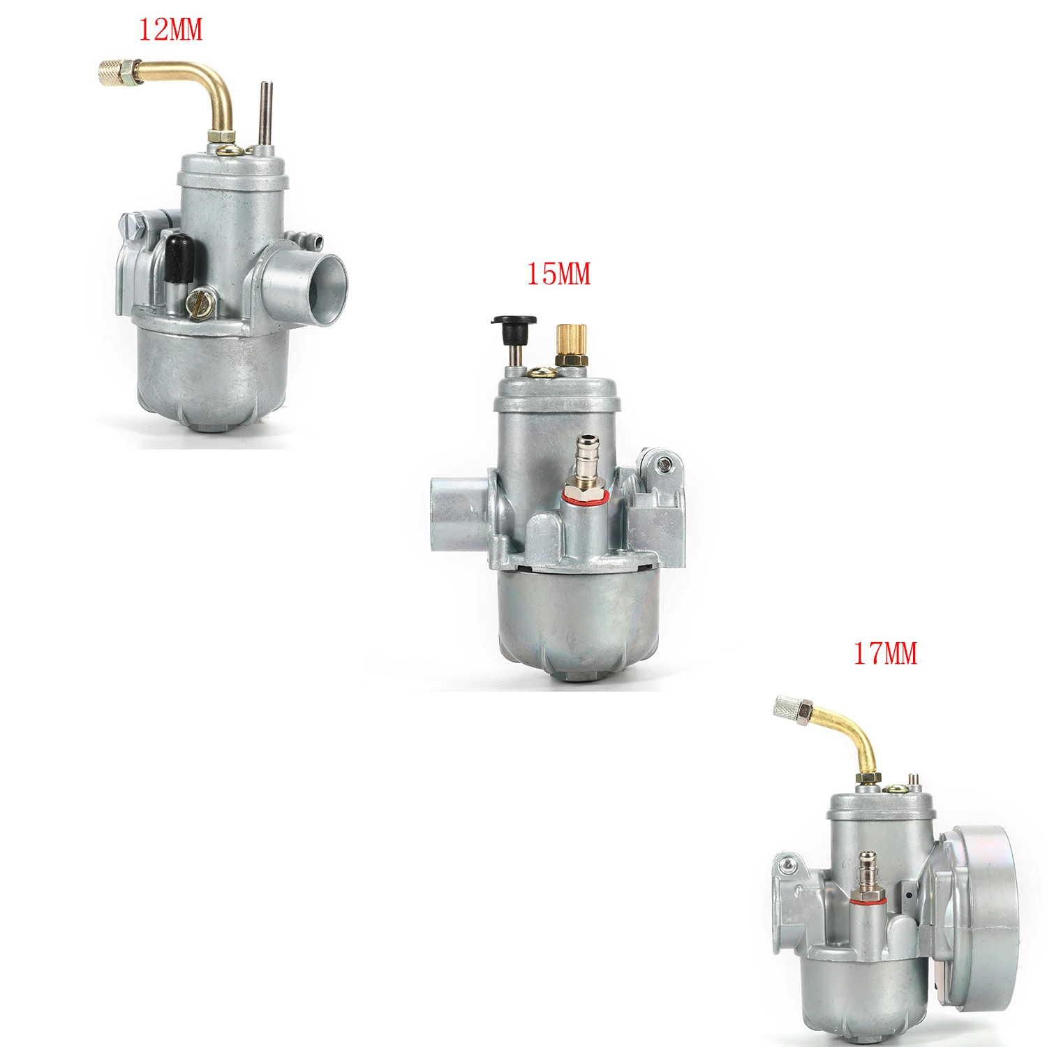 Мотоцикл 12 мм 15 17 пух PHBG Carburador Dellorto гоночный карбюратор 2-х тактный Yamaha м зума ATV