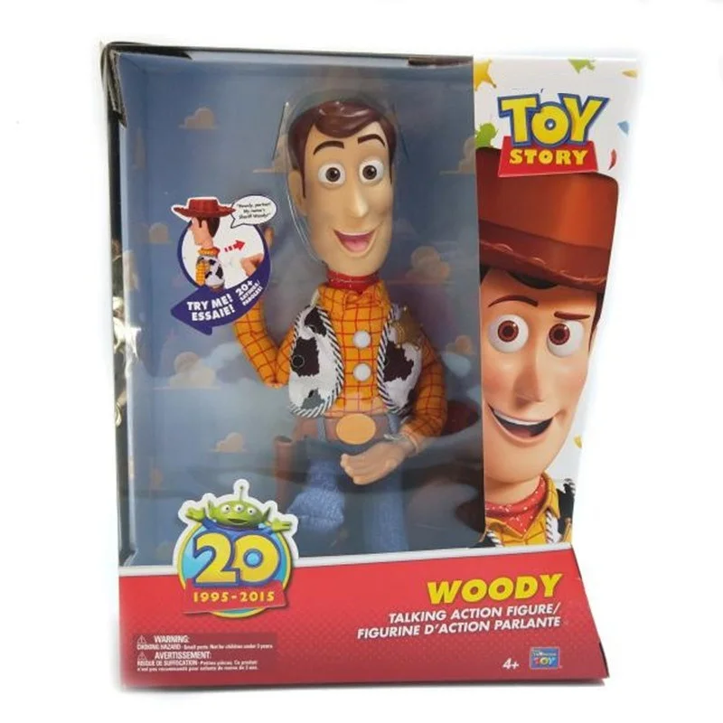 Оригинальная 20-летняя игрушка Pixar История Вуди говорящая фигурка Синг н йодель