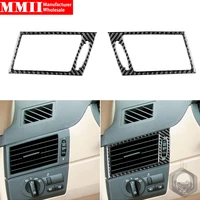 carbon fiber stickers for bmw x3 e83 2004 2005 2006 2007 2008 2009 2010 air conditioning outlet frame interior car accessories