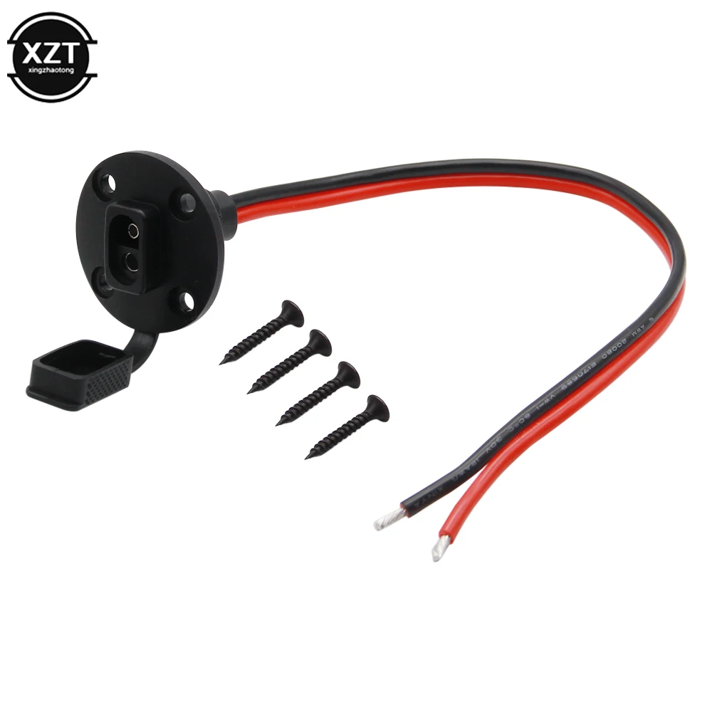 12AWG 30 см чистая медная проволока в сборе с отверстием для винта Пылезащитная