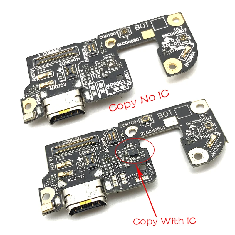 5pcs/lot New USB Power Charging Connector Plug For ASUS Zenfone 4 ZE554KL Dock Port Mic Microphone Flex Cable Board | Мобильные