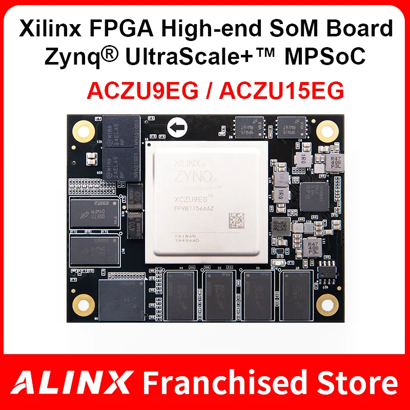 

ALINX SoM ACU9EG ACU15EG: Xilinx Zynq UltraScale+ MPSOC XCZU9EG 15EG AI Calculation Industrial Grade Module