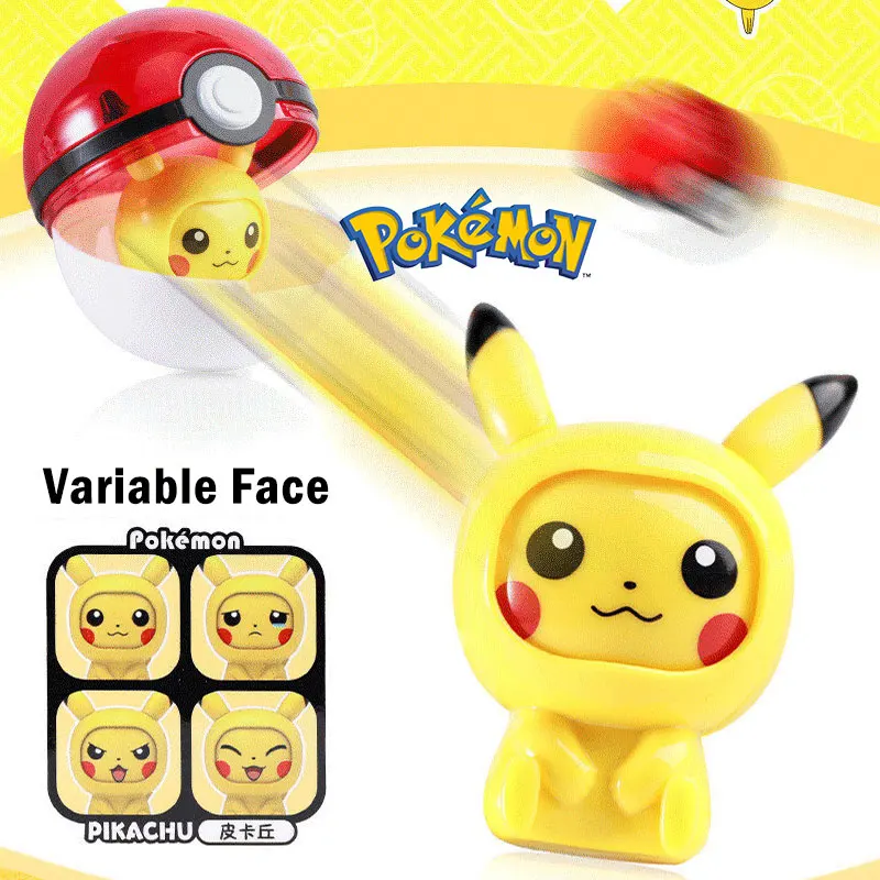 

TOMY Pokemon Elf Ball покебол Pikachu Карманный Монстр вариант игрушки экшн-фигурка с переменным лицом модели аниме мультфильм детские подарки