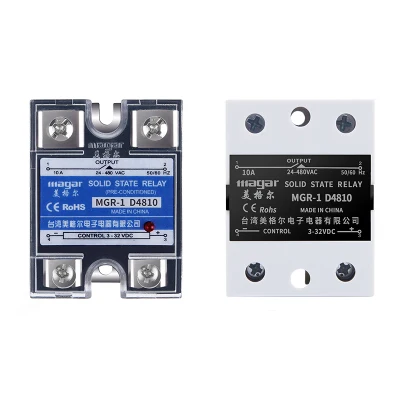 Твердотельное реле SSR Однофазное 24 В постоянного тока управление переменным