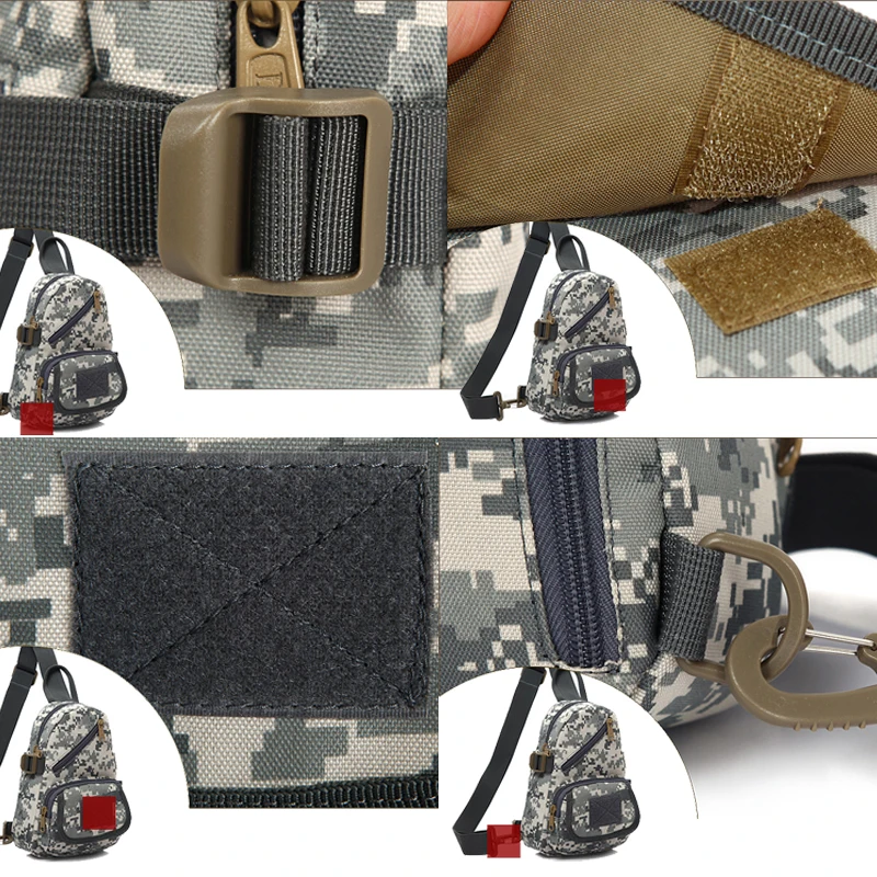 Военная Тактическая нагрудная сумка из ткани Оксфорд мужские сумки через плечо