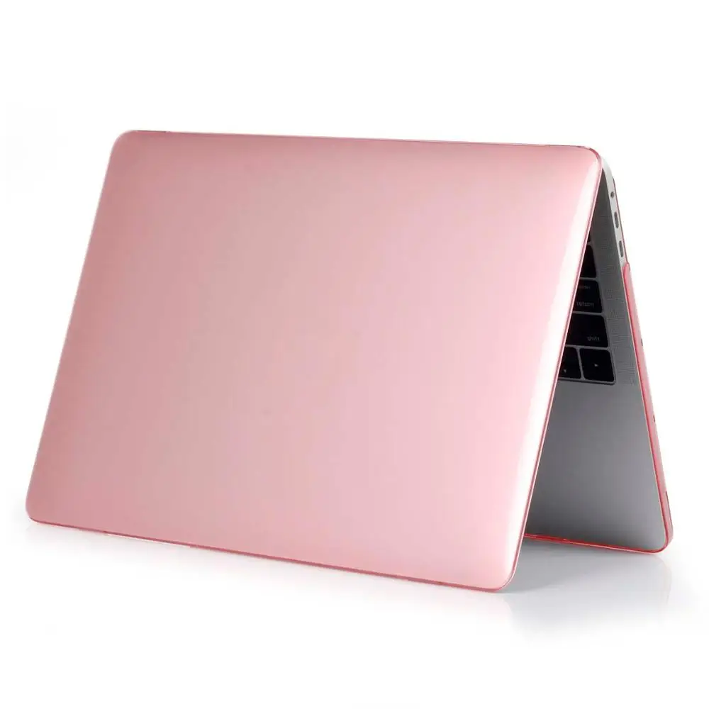 Прозрачный чехол для ноутбука MacBook Air 11 13 Pro 15 12 retina New Touch ID A1932 2018 Жесткий