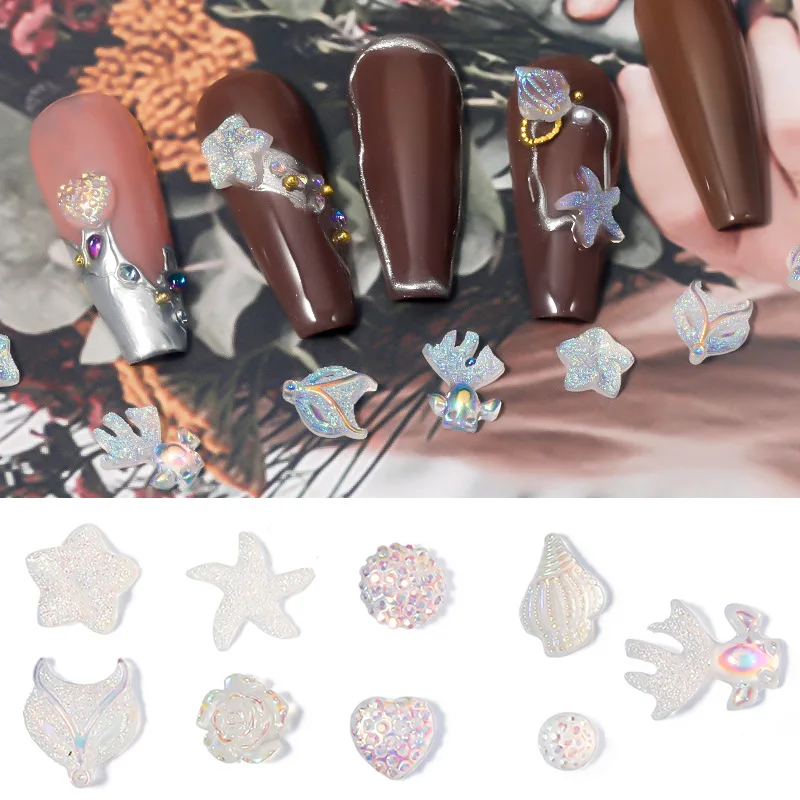 10 шт. аксессуары для дизайна ногтей сделай сам | Красота и здоровье