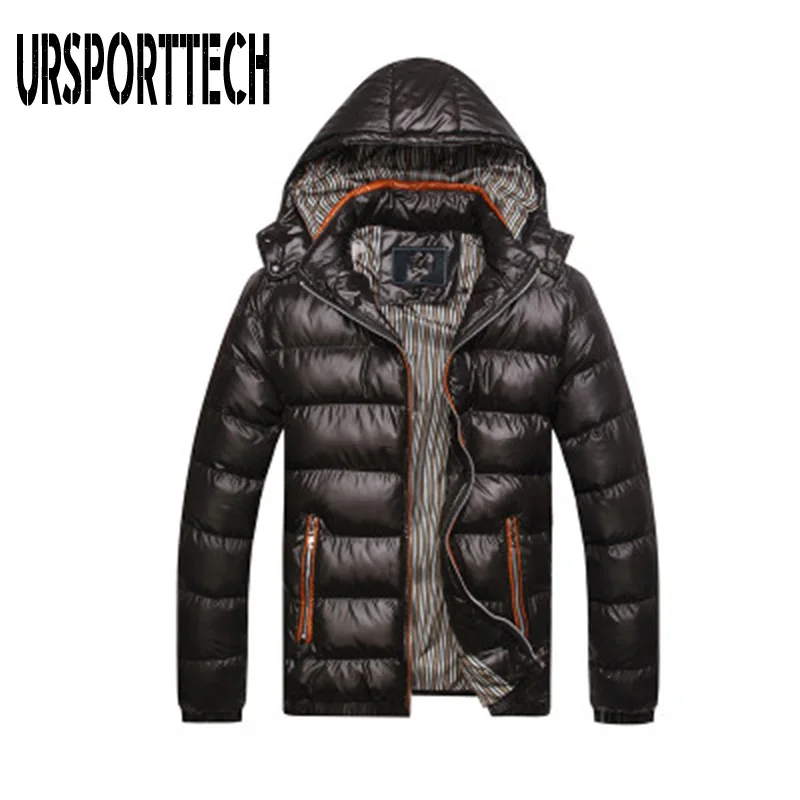 High Quality Winter Jacket Men 2019 Fashion Male Parka Jacket Mens Solid Warm Jackets and Coats Man Winter Parkas Plus Size 5XL