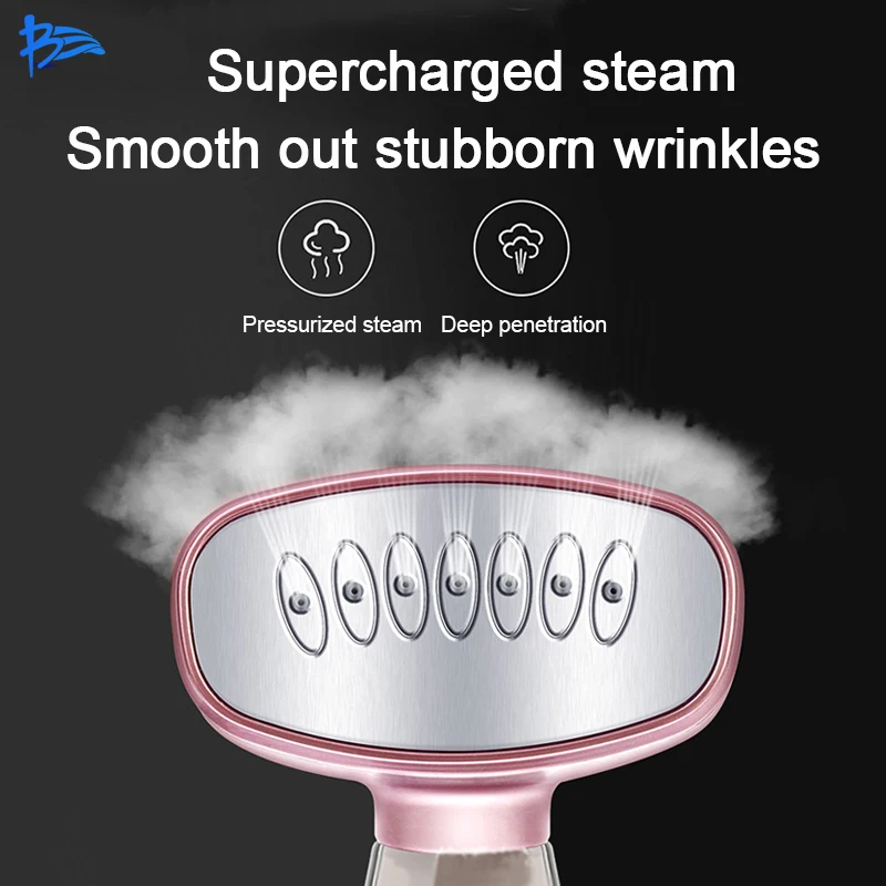 

BangCai Hand-Held Vertical Garment Steamer Iron Portable HomeTourism Electric Clothes Cleaner Máquina De Planchar Colgante