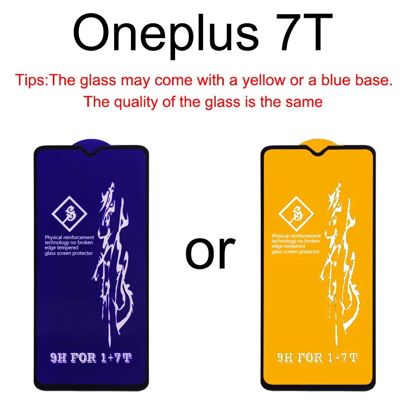 6D Защитное стекло для Oneplus 6 6t 7 7T Pro закаленное стекло Oneplus7t Oneplus6 Защита экрана для One Plus 7 Pro 7t 6t 6 5t 5 - Цвет: For Oneplus 7T