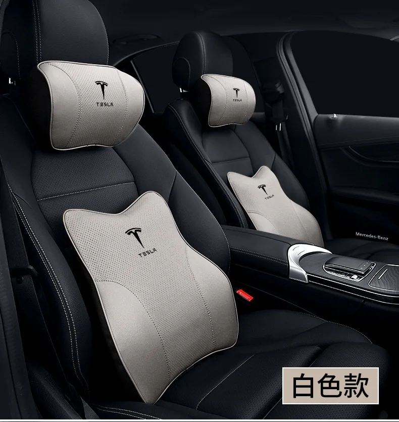 Подушка для шеи Tesla модель 3 X S Y переднее сиденье поясницы полная защита подушка с
