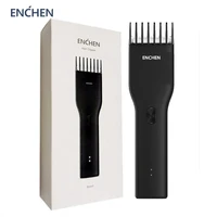 original enchen hair trimmer for men kids cordless usb rechargeable electric hair clipper cutter machine with adjustable comb