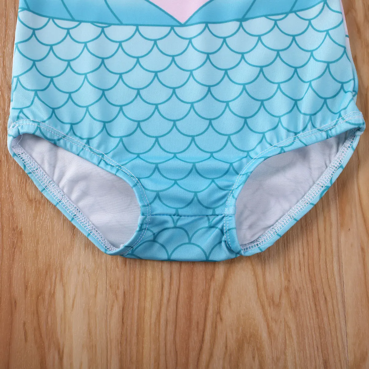 Одежда для купания маленьких девочек милые купальники с круглым вырезом и