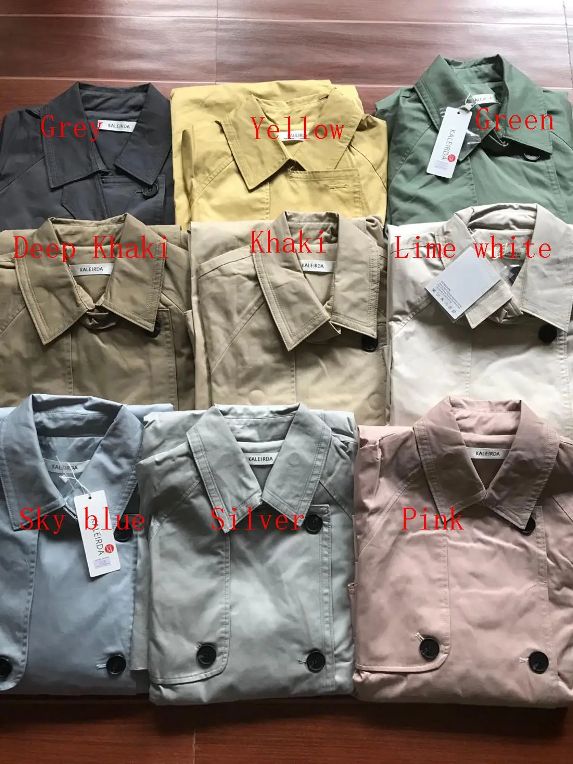 

2021 Fall /Autumn Casual Double breasted Simple Classic Long Trench coat with belt Chic Female windbreaker