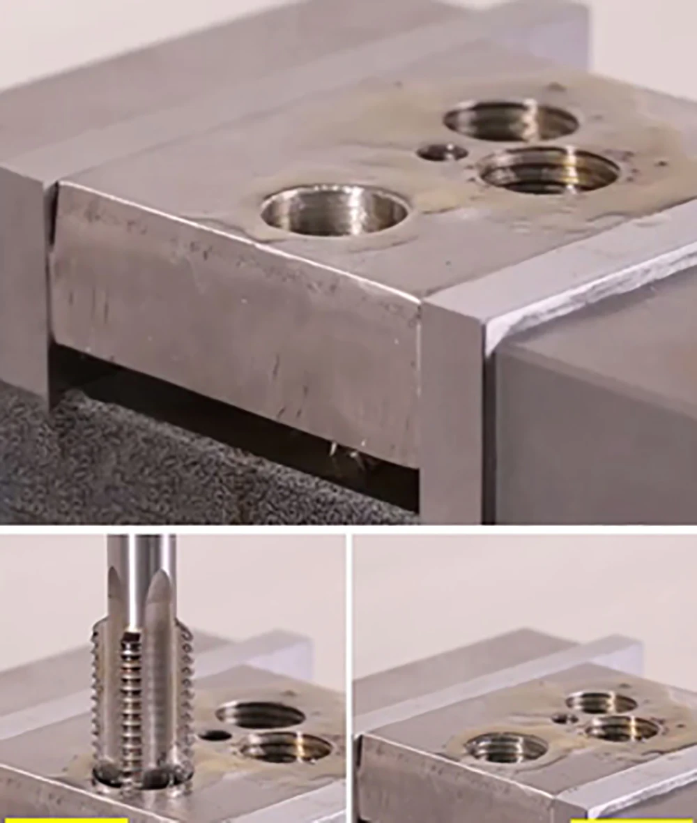 Ручной резьбонарезательный станок M3-M12 пневматический портативный пистолет -