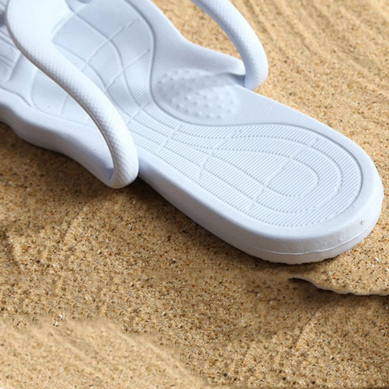 

Women's Slippers Summer Folding Travel Portable Slippers Home Flip-Flops Beach Flat Bottomed Light Female Male creative Sandals