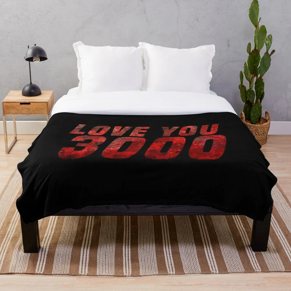 

Love You 3000 Blanket Fleece Plush Blankets on Bed/Sofa Sleeping Cover Bedding Throws Bedsheet for Kids Adult