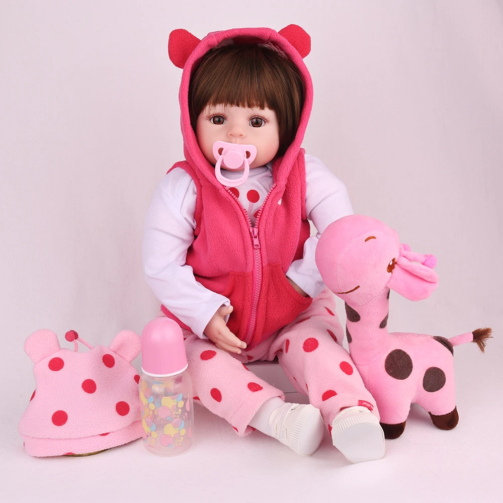 Boneca Куклы реборн игрушки NPKDOLL силиконовые reborn baby born кукла очаровательные реалистичные boneca reborn girl игрушки для детей