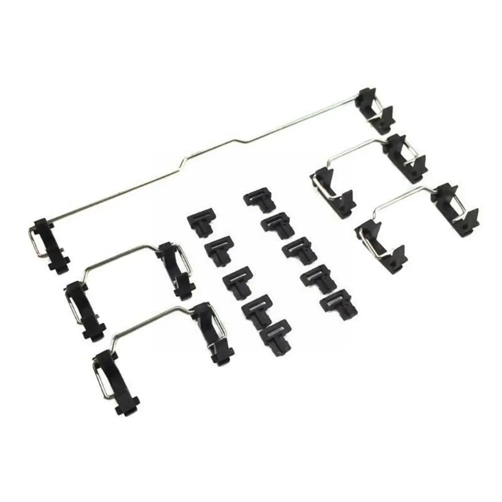 

Customization Steel Plate Satellite Shaft For Mechanical Modifier 6.25u Black Axis Keyboard 2u Mounted Switch Key MX Stabil D9J7