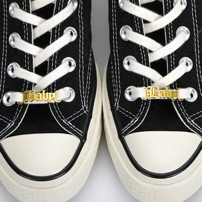 Пользовательское имя для маленьких девочек обувная Пряжка Для женщин мужские