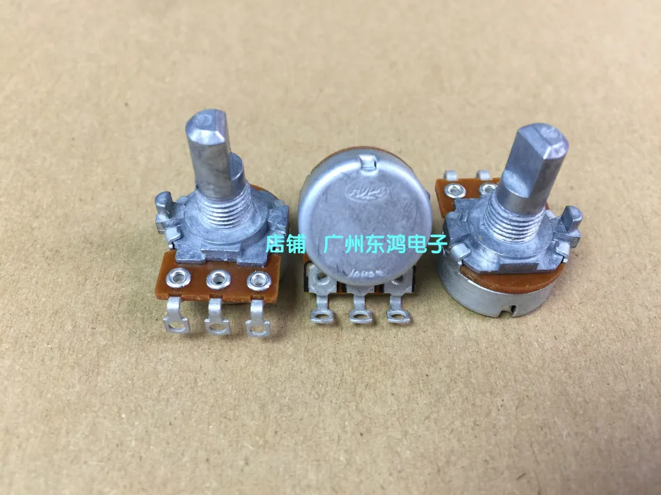 

Японский потенциометр Alps rk1631110tvl, один резьбовой потенциометр b10k, длина вала 15 мм и полуподвижный потенциометр