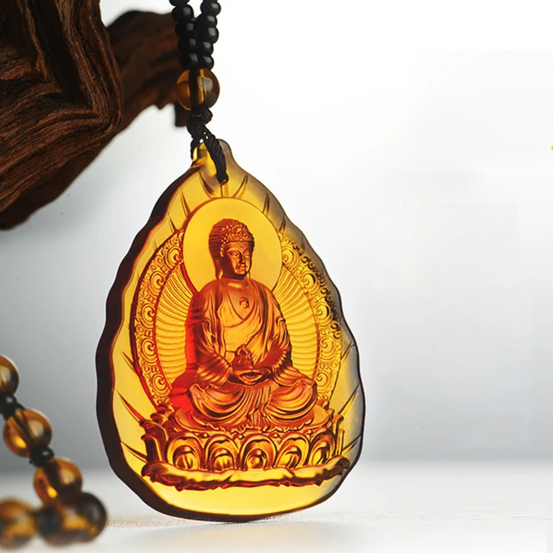 Exorcism кулон Guardian God Amitabha Гуаньинь мужское и женское ожерелье Будды | Украшения